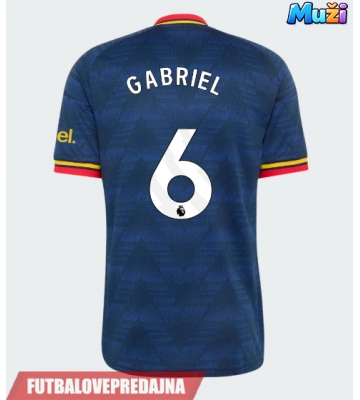 Lacne Muži Futbalové dres Arsenal Gabriel Magalhaes #6 2026-27 Krátky Rukáv - Preč